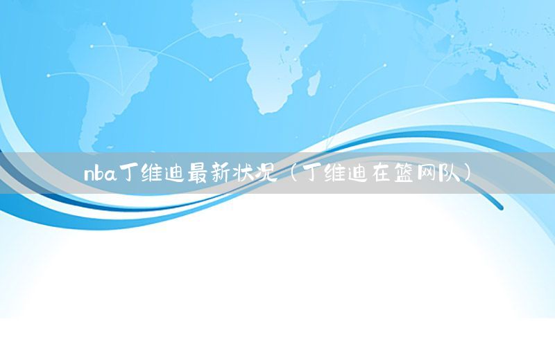 nba丁维迪最新状况（丁维迪在篮网队）