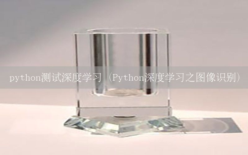 python测试深度学习（Python深度学习之图像识别）