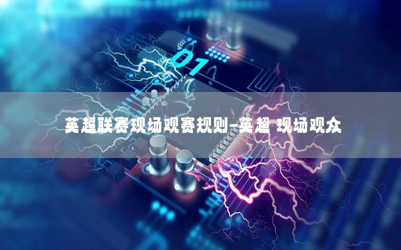 英超联赛现场观赛规则-英超 现场观众