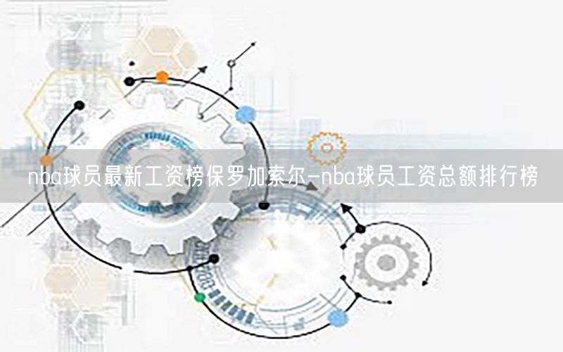nba球员最新工资榜保罗加索尔-nba球员工资总额排行榜