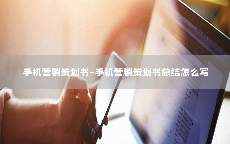 手机营销策划书-手机营销策划书总结怎么写