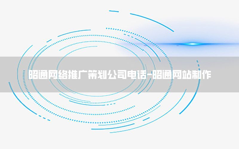 昭通网络推广策划公司电话-昭通网站制作
