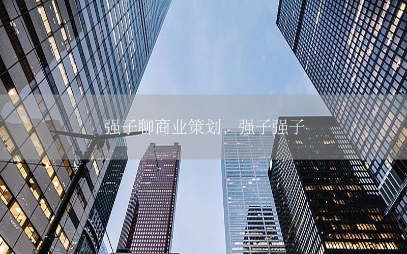 强子聊商业策划，强子强子