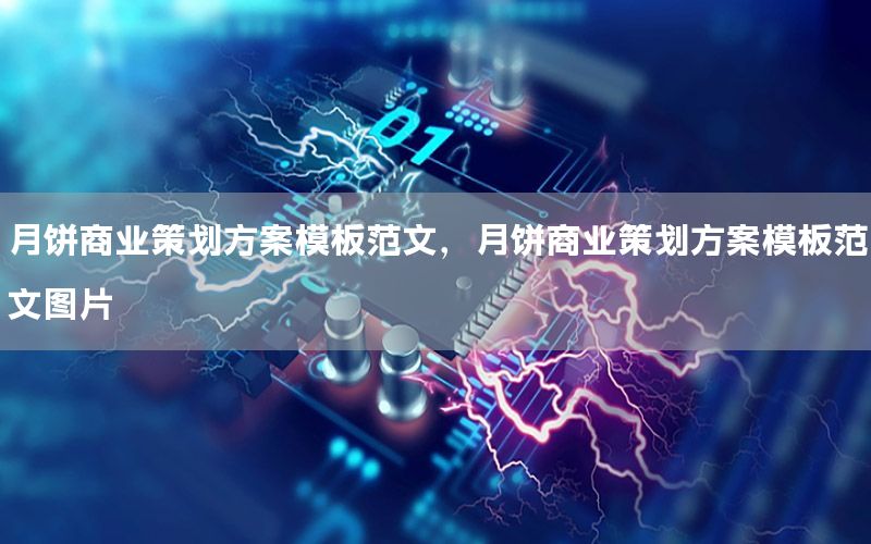 月饼商业策划方案模板范文，月饼商业策划方案模板范文图片