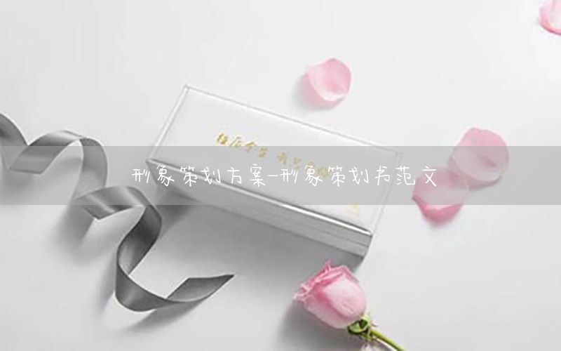 形象策划方案-形象策划书范文
