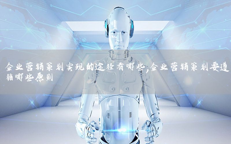 企业营销策划实现的途径有哪些，企业营销策划要遵循哪些原则
