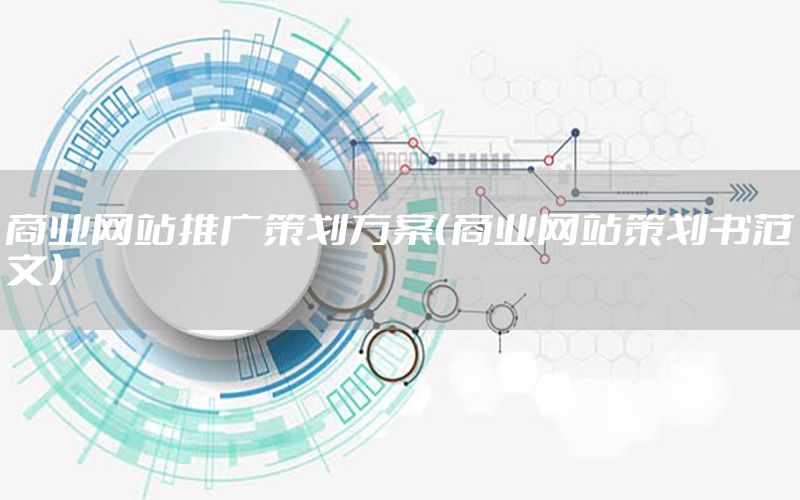 商业网站推广策划方案（商业网站策划书范文）