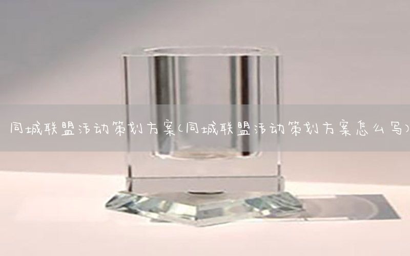 同城联盟活动策划方案（同城联盟活动策划方案怎么写）