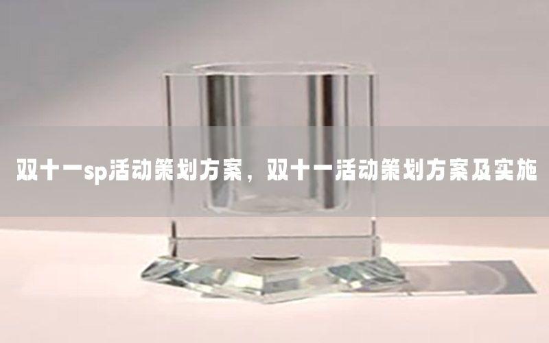 双十一sp活动策划方案，双十一活动策划方案及实施