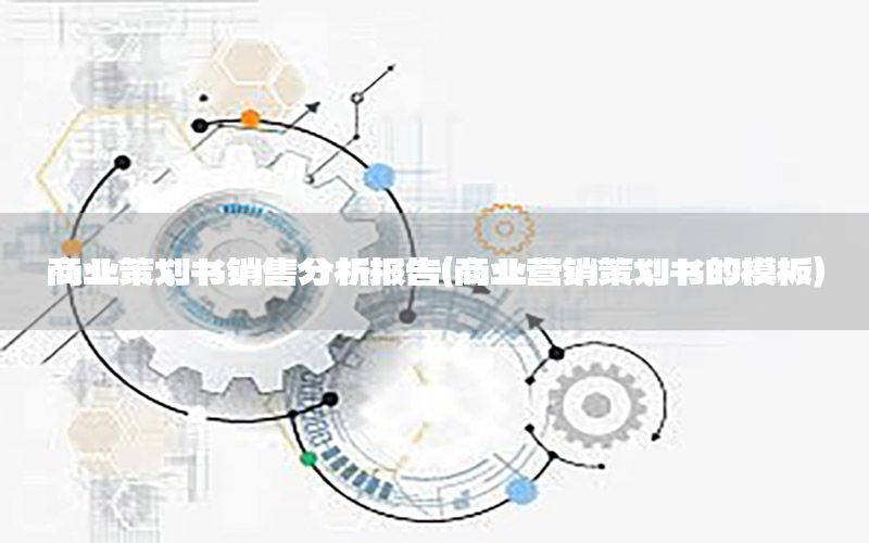 商业策划书销售分析报告（商业营销策划书的模板）